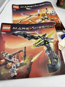 Lego Mars Mission MT-51 Claw-tank 7697 Used Incomplete READ