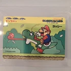 Bandai Nintendo Mario & Yoshi on front Sticker Vintage NES