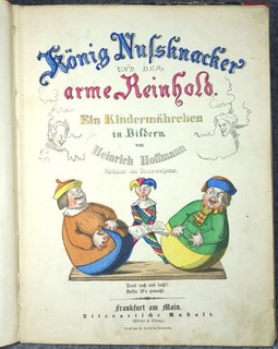 1865 BILDERBUCH Heinrich Hoffmann KINDERBUCH Märchen Struwwelpeter SELTEN