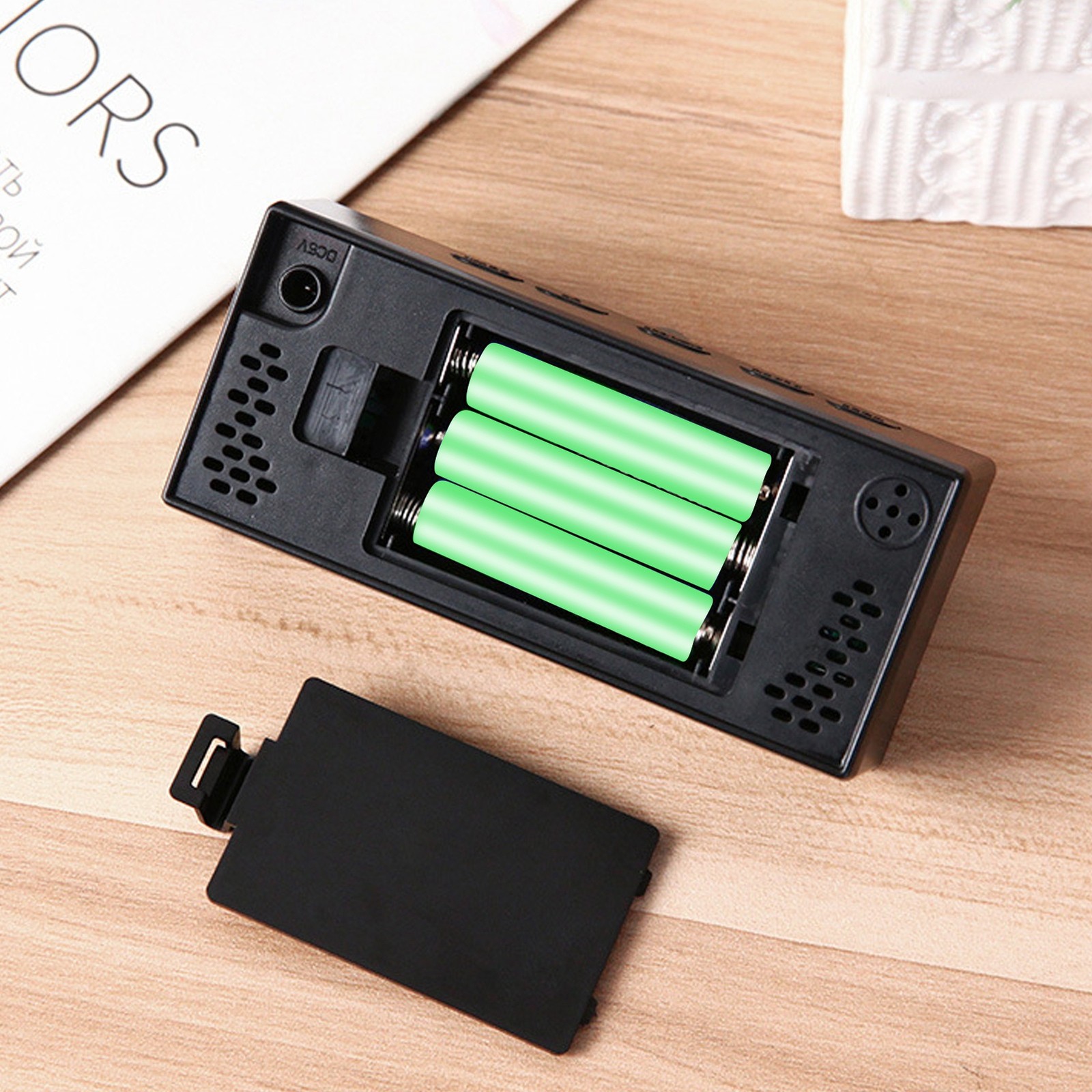 Digital Clock Energy Saving Backlight LED Mirror Digital Display Electronic Alar