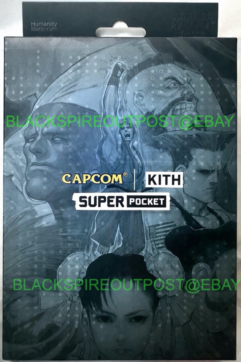 CAPCOM x KITH FOR HYPER MEGA TECH SUPER POCKET HANDHELD CLEAR