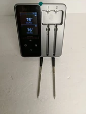 Smart Wireless Meat Thermometer 2 Probes, Bluetooth Food Thermometer, Remote ...