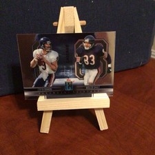 Leaf Paramount Pairings Jim McMahon Willie Gault Chicago Bears Football Insert