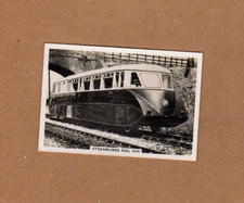 1938 Senior Service Tobacco Card British Railways #41 (Streamlined Rail Car)