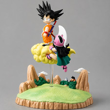 Kid Goku And Chichi Dragonball Z Model Statue Action Figure Figurine in Gift Box
