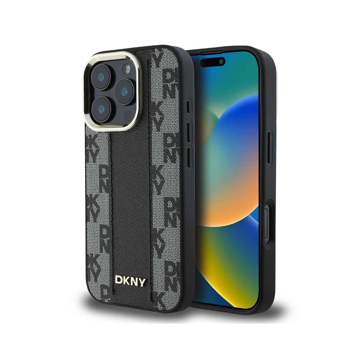 Coque anti-chute iPhone 16 Pro Max à motif damier - Protège des rayures