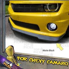 Fits 10-13 Chevy Camaro LS LT V6 Only SS Front Bumper Chin Lip Spoiler Body Kit