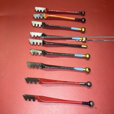 Vintage Lot Of Glass Cutter Tools Fletcher Great Neck Red Devil