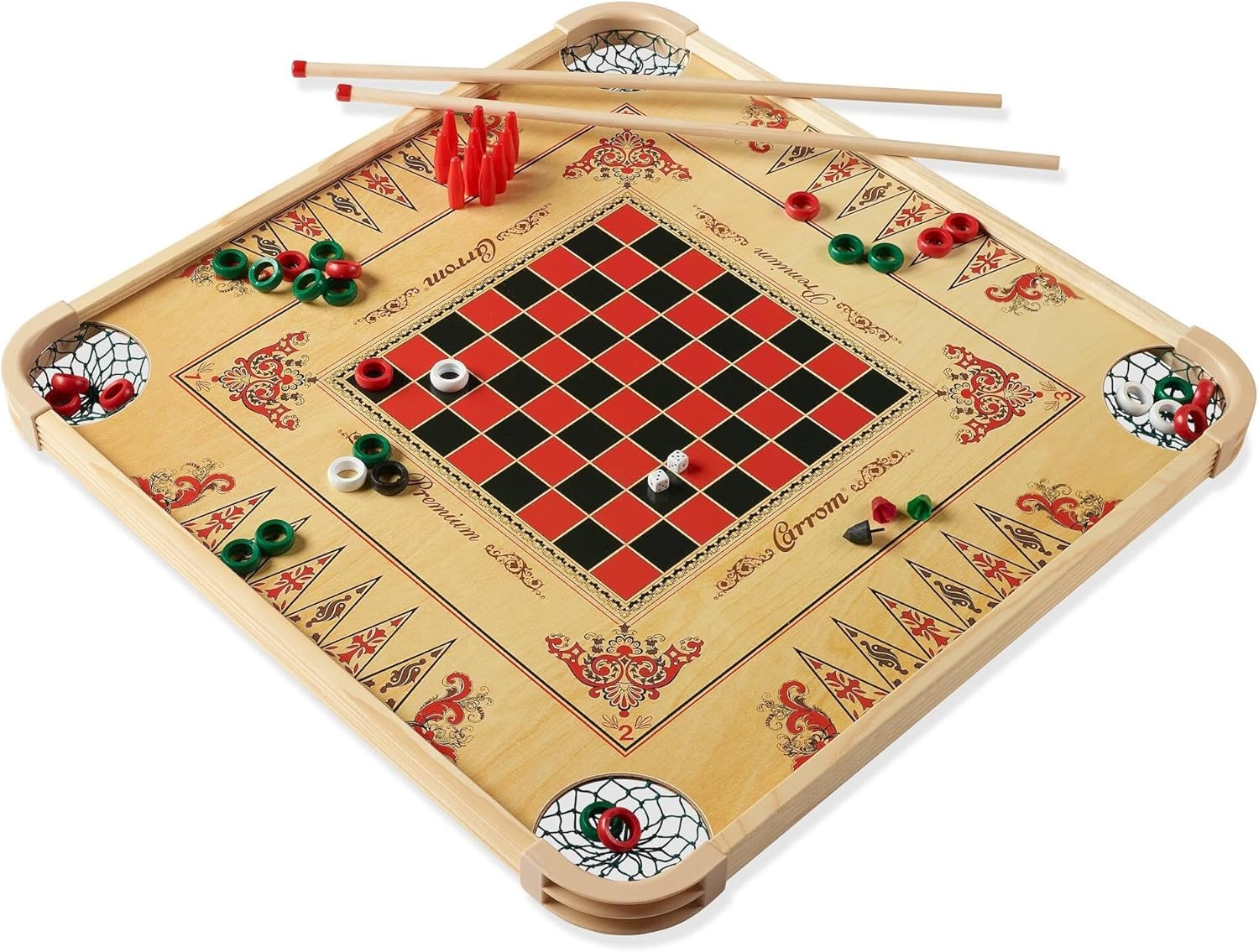 Board Game Set — Large Board Games for Adults & Children — over 85 Board Games f-image