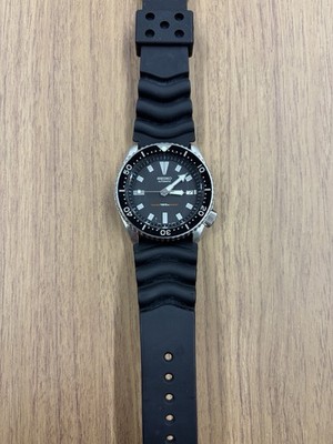 Seiko 150m Divers 7002-7000 Vintage Men black Watch | eBay