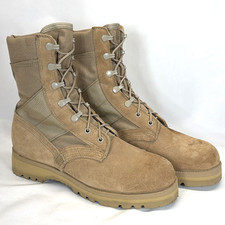 USGI Military Issue Desert Tan Hot Weather Combat Boots Suede Army Mens 6.5 W