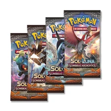Spanish Pokémon Sol y Luna: Sombras Ardientes [SM03] Booster Pack | US SELLER