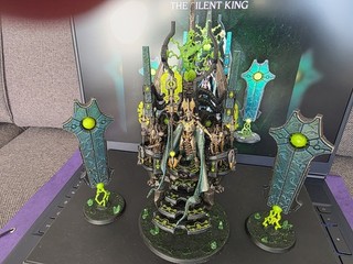 Szarekh The Silent King der stille König Warhammer 40k Necrons Pro Painted
