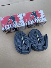 2 Pack 700 x 40-42C Road Bicycle Bike Inner Tubes 60mm Presta Valve DURO