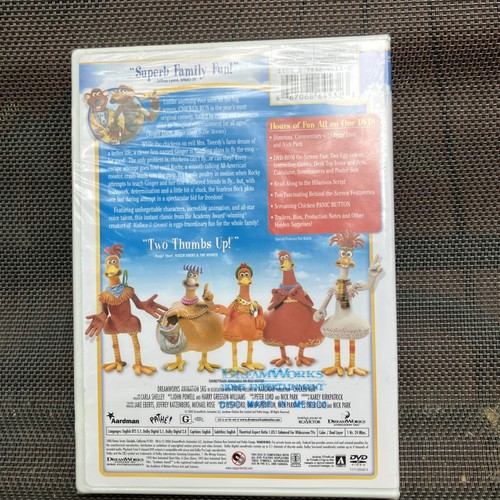 Chicken Run DVD 2000 Dreamworks Animation / Still In The Cellophane Wrapper   - Picture 2 of 2