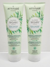 2 Attitude Super Leaves Science Natural Conditioner Nourishing Strengthening 8oz