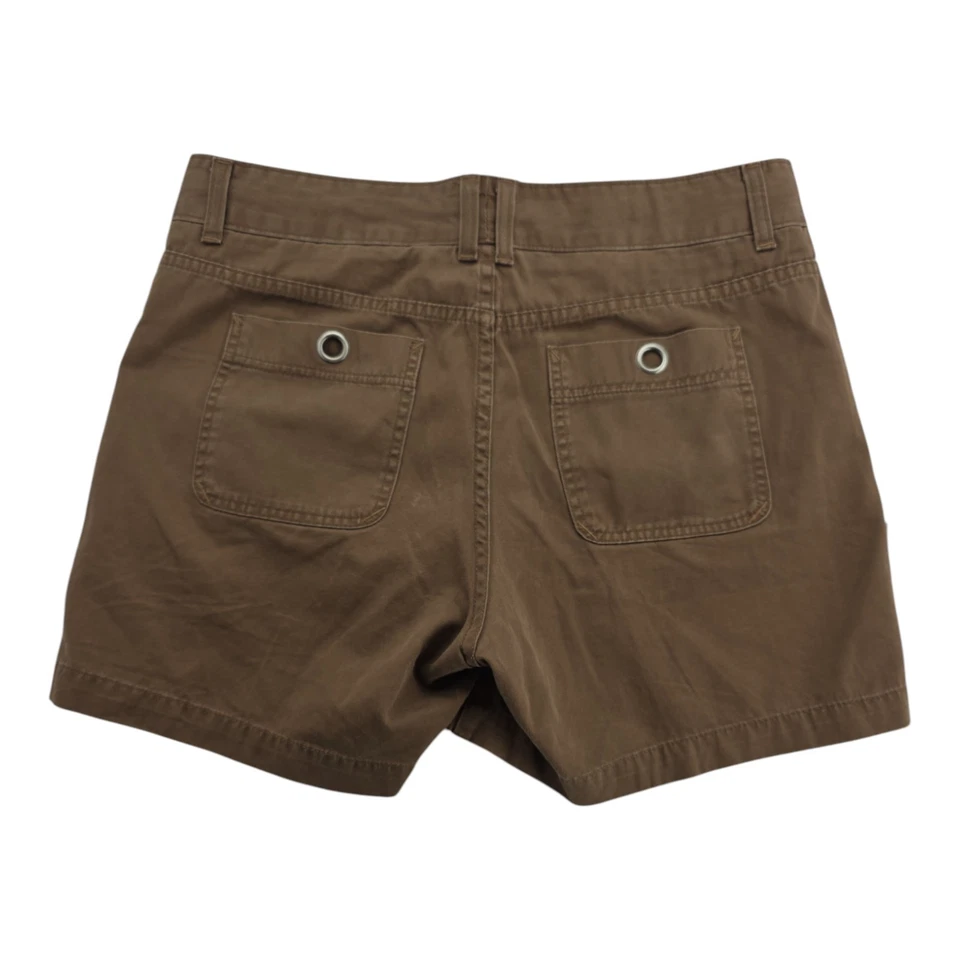 Pantalones Cortos Carga Lee Para Mujer Marrón Corbata Parte Inferior en la Cintura 4.50 pulgadas Entrepierna Talla 14 M Foto 2 de 4