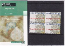 SA26c Netherlands 1998 500th Anniv of Admin Friesland, presentation pack