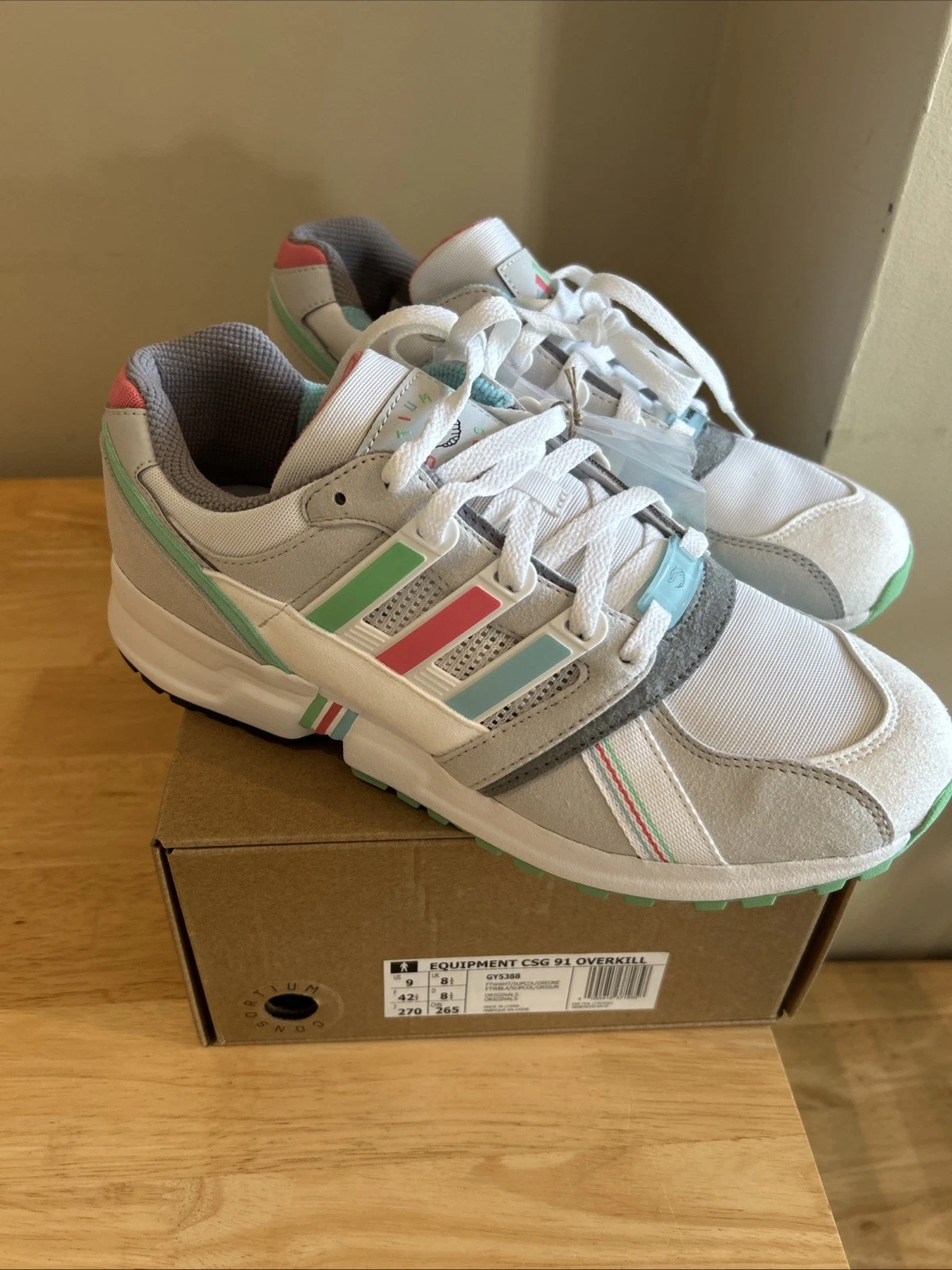 Adidas Equipment CSG 91 Overkill UK taglia 8 5