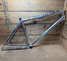 Vintage 1994 Manitou HT Hardtail 18.5 Mountain Bike Frame Easton Aluminum
