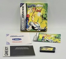 Earthworm Jim - Gameboy Advance - CIB Very Good Condition 