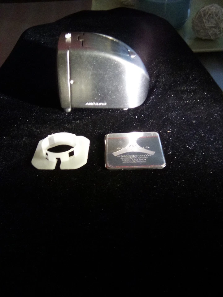 Rare Vintage ANDROID USA OKO Unique TV Clock Rose /Gold color Face Dial Desk - Image 3 of 4