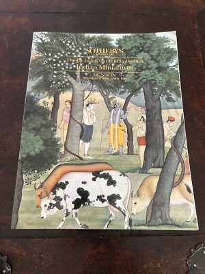 SOTHEBY'S  Auction Catalog - Indian Miniatures Bachofen von Echt Collection 1992