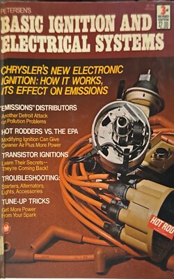 Petersen's Basic Ignition and Electrical Systems 3rd Ed 1973 70's Repair Book