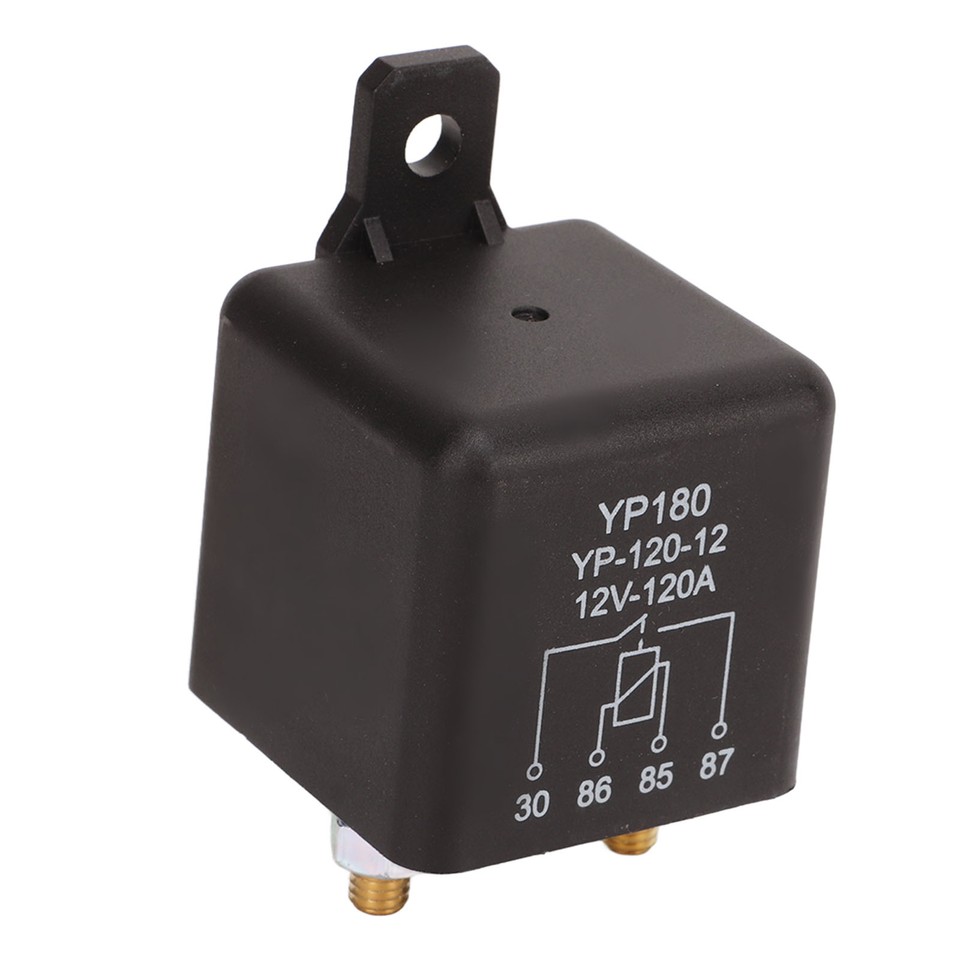 2 Sets 12V 120A Car Starter Relay 4 Pin High Current Relay Switch With