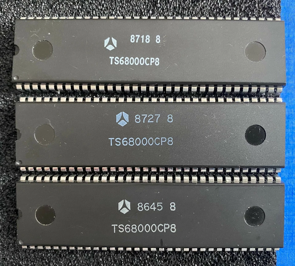 CPU  TS68000P8 ( 3 x Motorola ) für Atari/AMIGA 500/A2000/CDTV, funktioniert - Bild 2 von 2