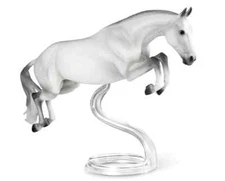 Breyer NEW * Get Rowdy * 1862 Grey Bristol Jumping Traditional Model Horse