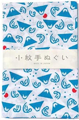 Japanese Tenugui Towels Cotton Cloth Fabrics   Mt. Fuji