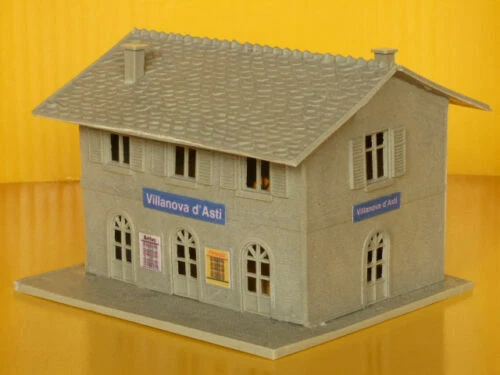 Stazione per modellismo ferroviario in scala H0