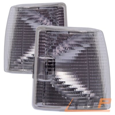 2x BLINKER WEIß VORNE LI+RE FÜR VW MULTIVAN TRANSPORTER T4 BUS KASTEN PRITSCHE