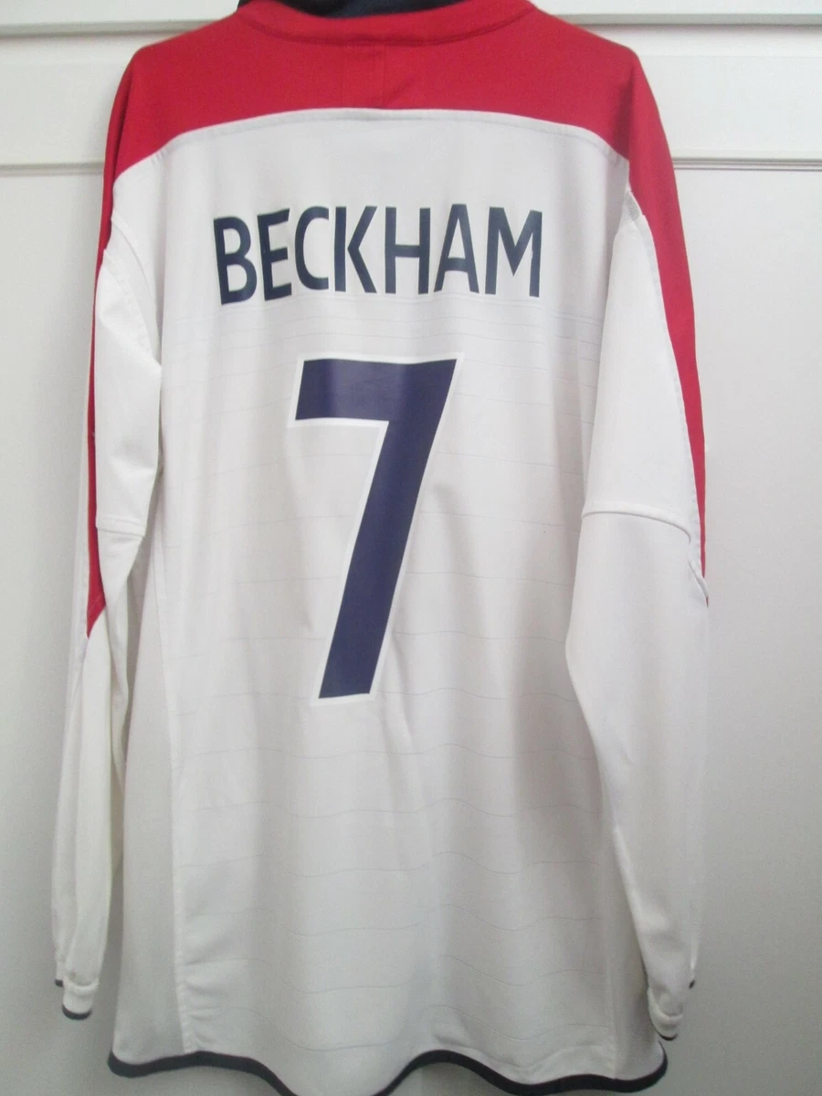 Long sleeve beckham clearance jersey