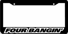 Four Bangin Jdm License Plate Frame