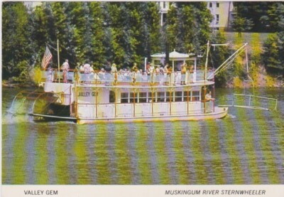 Valley Gem-Muskingum River Sternwheeler-MARIETTA, Ohio