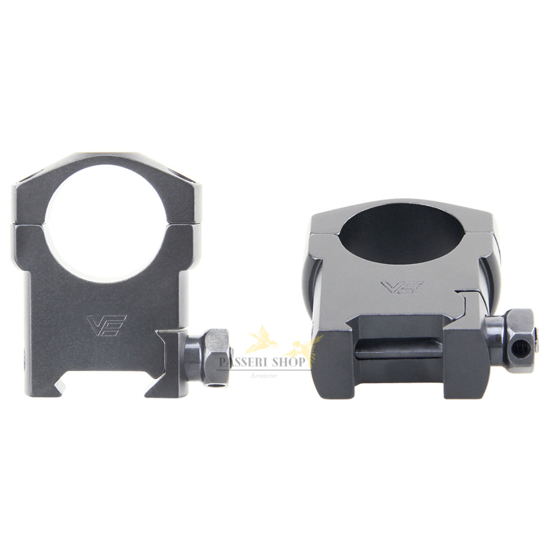 Colliers haut picatinny 21mm pour monter grande lunette de visée 25.4mm