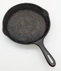 Vtg 9 Inch Skillet Unmarked Wagner #5 Cast Iron Frying Pan USA