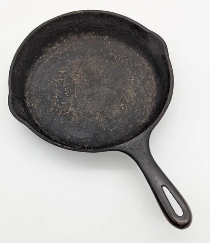 Vtg 9 Inch Skillet Unmarked Wagner #5 Cast Iron Frying Pan USA