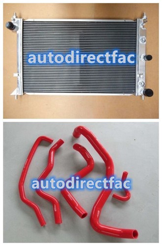 Aluminum Radiator+ RED Hoses for Ford BA BF Falcon 8 cylinder Fairmont ...