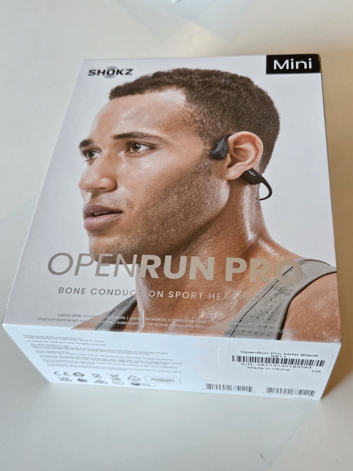 Shokz OpenRun Pro Mini Bone Conduction Open-Ear Headphones