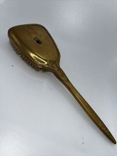Vintage Brass Hair Brush 11 In.