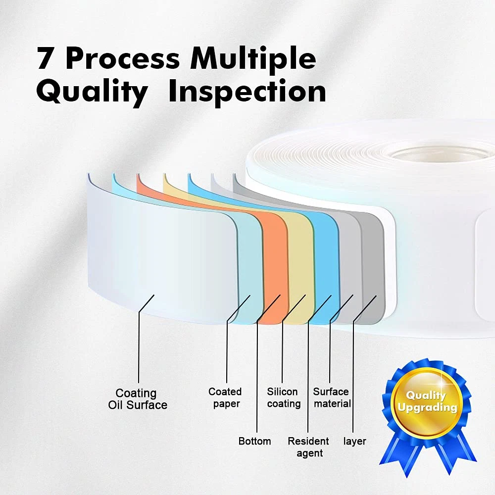 NIIMBOT B21 B1 B3S Compatible Label Maker Tape for Barcode Price Printer NIIMBOT B21 B1 B3S Compatible Label Maker Tape for Barcode Price Printer