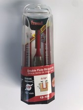 FREUD-12-106-5/16”-Double Flute Straight Bit-Shank:1/2”-Eclipse Grind-NEW-ITALY-