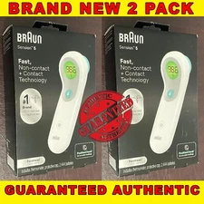 Braun Sensian 5 Forehead Non-Contact Thermometer BNT300 NEW/SEALED