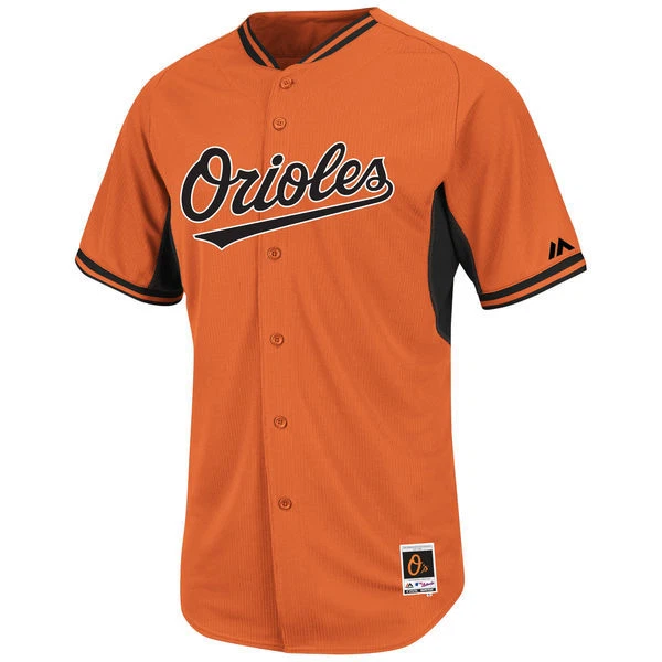 Baltimore Orioles Authentic Cool Base BP Jersey-By Majestic