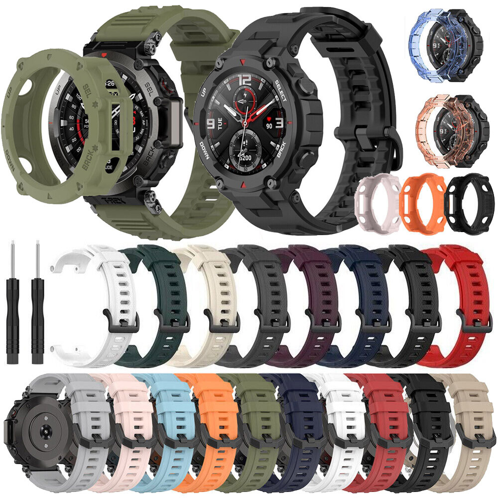 Strap Amazfit T Rex Pro Buy Silicone Watch Band Strap Case For