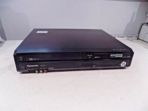 Panasonic DMR-EZ47V DVD Recorder VHS VCR Combo Black Copy VHS to DVD