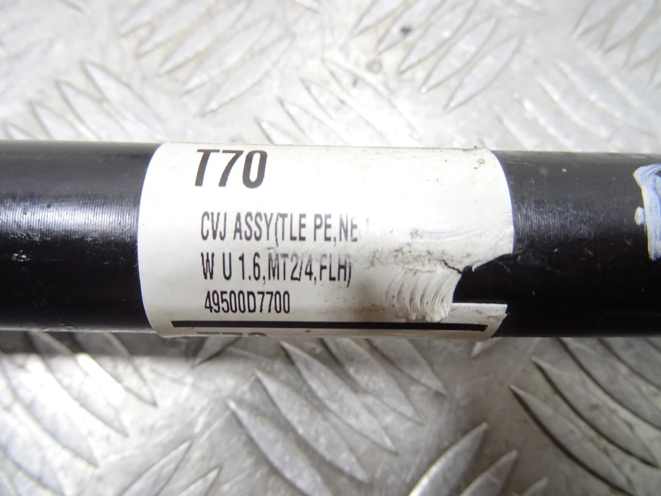 2020 HYUNDAI TUCSON N-LINE TL 1.6CRDI-ELECTRIC MK3 FRONT LEFT DRIVESHAFT *1613 - Image 4 of 4